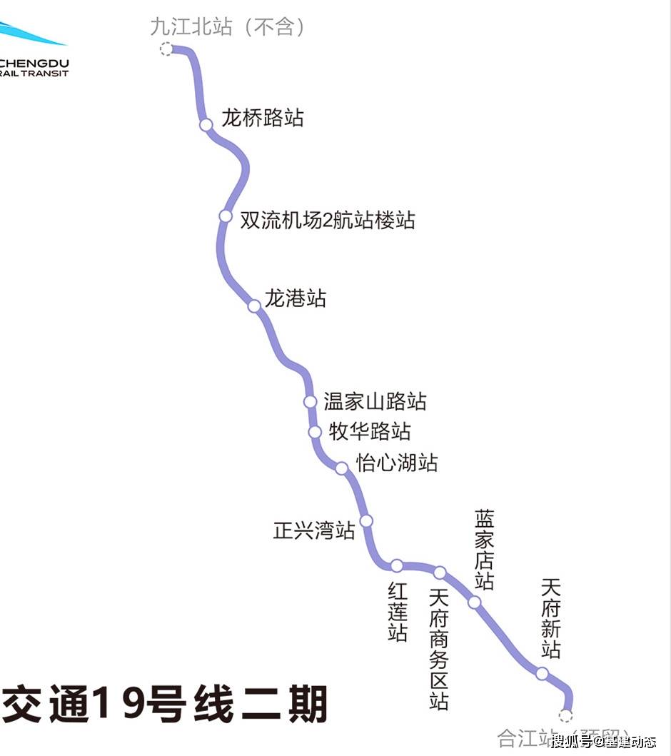 成都地铁19号线明年底开通运营,龙港车站首仓底板浇筑完成