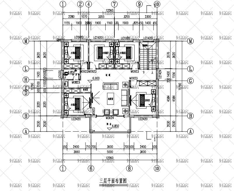 140平方米房子设计图