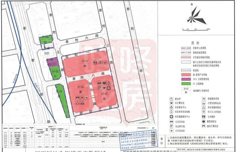 车公庙天安数码城旧改规划