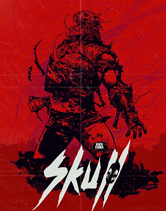 深夜恐怖片之血腥小骷髅!_面具