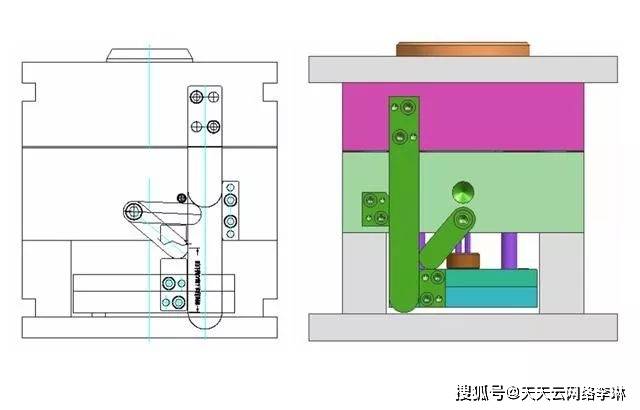 ug模具设计:强复位的作用及运作原理