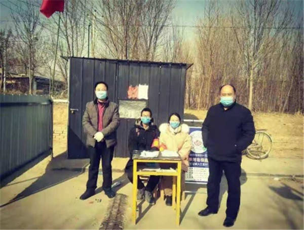 河北省故城县军屯镇紧绷疫情安全弦筑牢常态化防控安全网