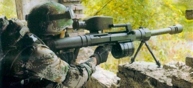 原创中国新一代自动榴弹发射器亮相!外形科幻,堪称单兵"狙击炮"