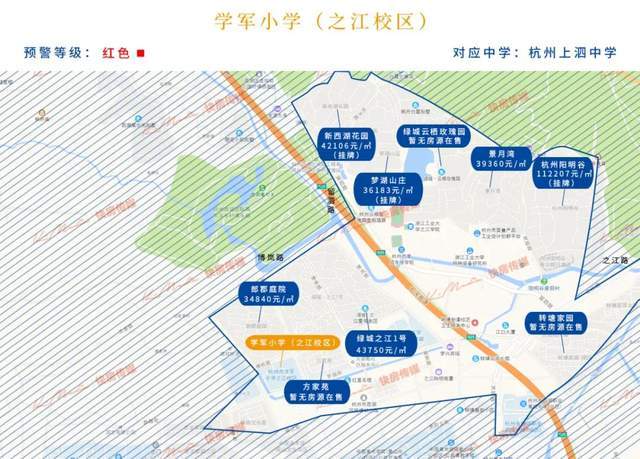 2021年最新杭州热门学区房价地图出炉!家长必备收藏!