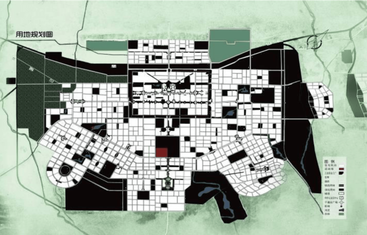 西安城市总体规划 (1953-1972年)