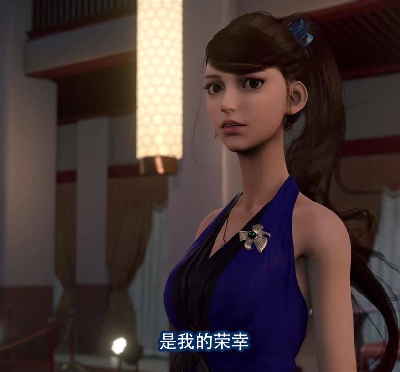 画江湖之轨夜行:车模巴豆车展最吸睛,但是宴会那套礼服更加美艳