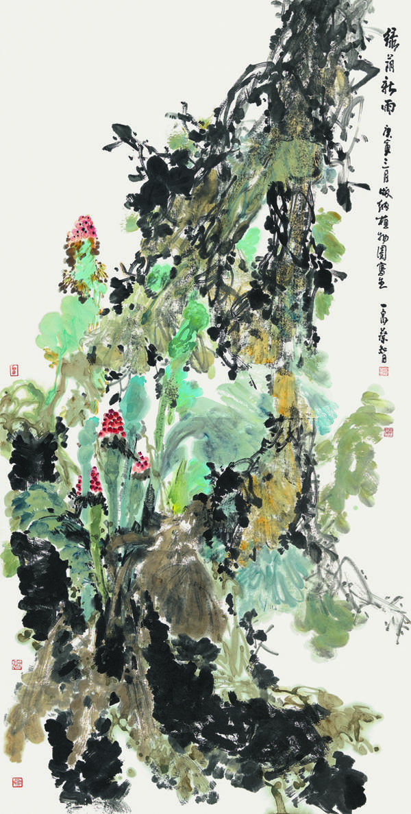 2021年当代实力派花鸟画家:蔡智