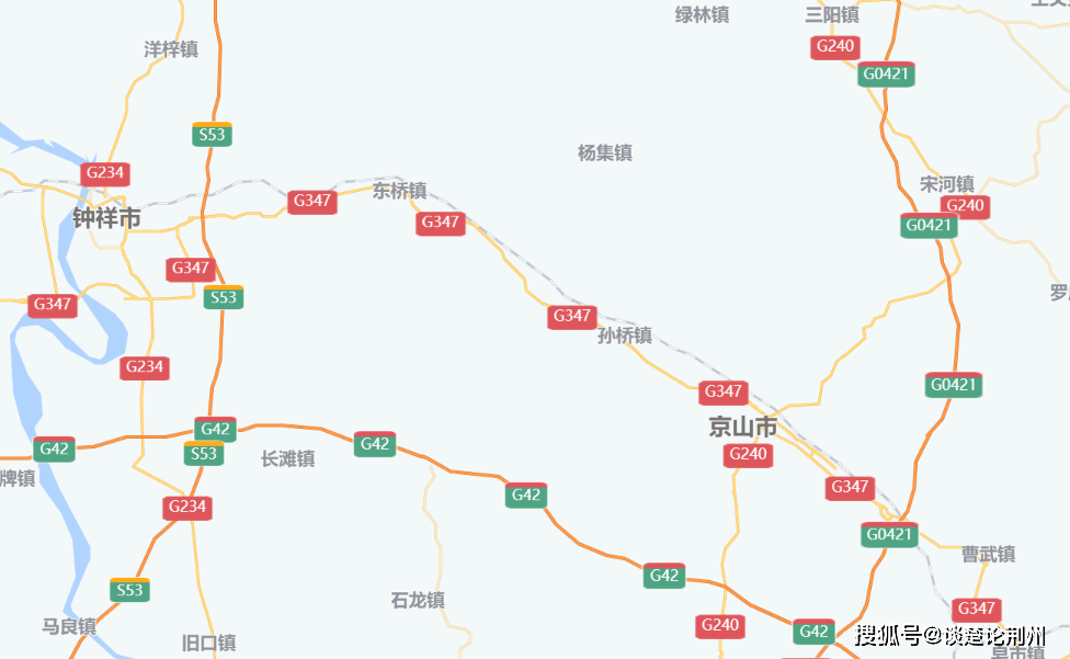 g347国道,起点位于南京市,终点在青海,是一条横向交通通道.