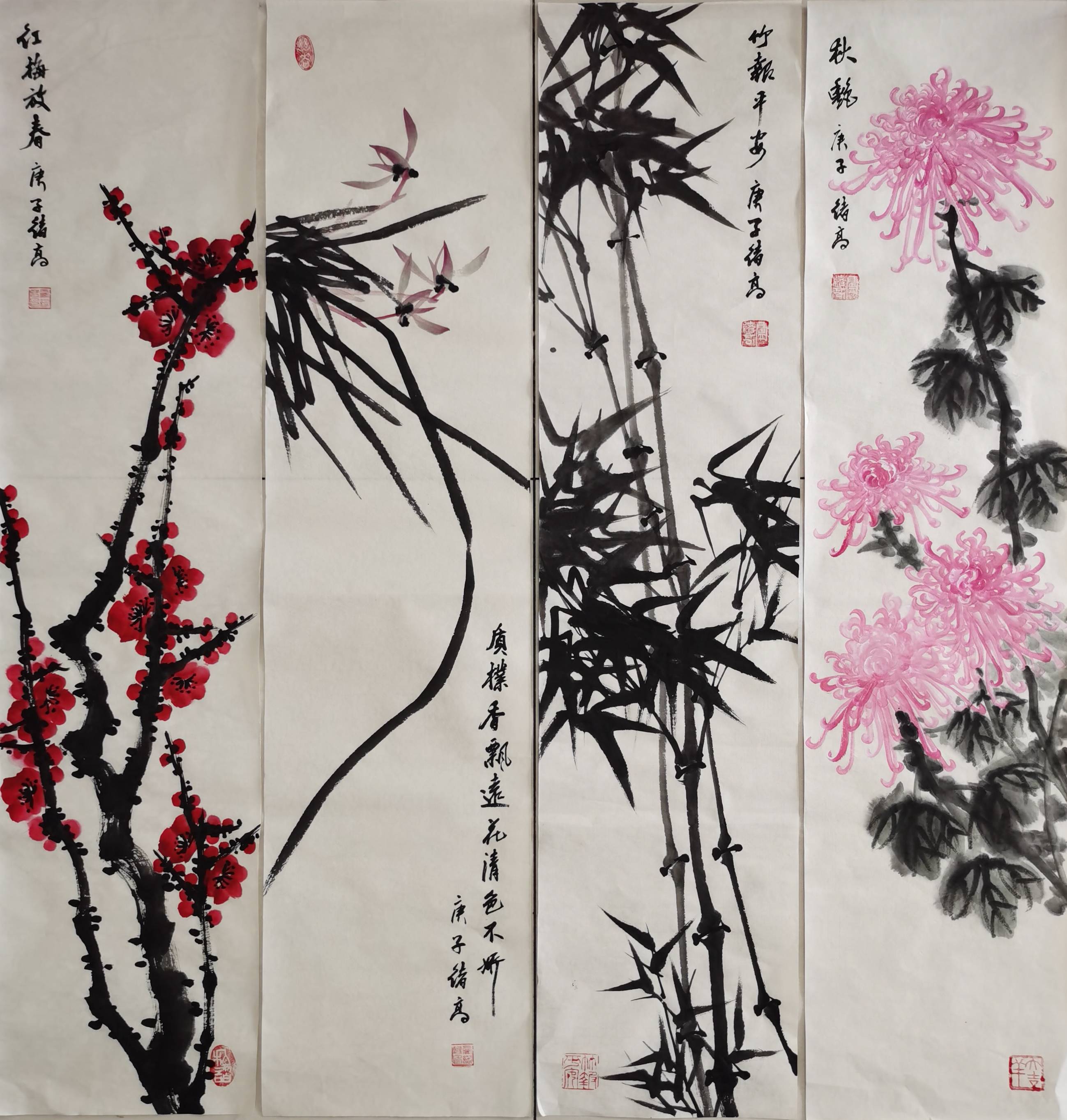著名画家卢绪高先生国画艺术欣赏