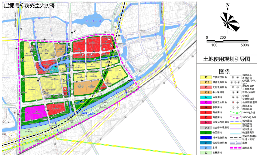 《嘉兴市中心城区1-78单元控制性详细规划批前公告》(修编)
