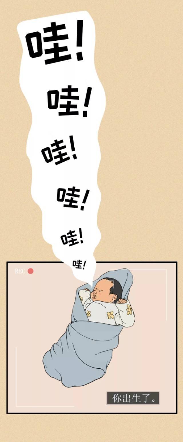 漫画:一个男人的一生是这样走过来的