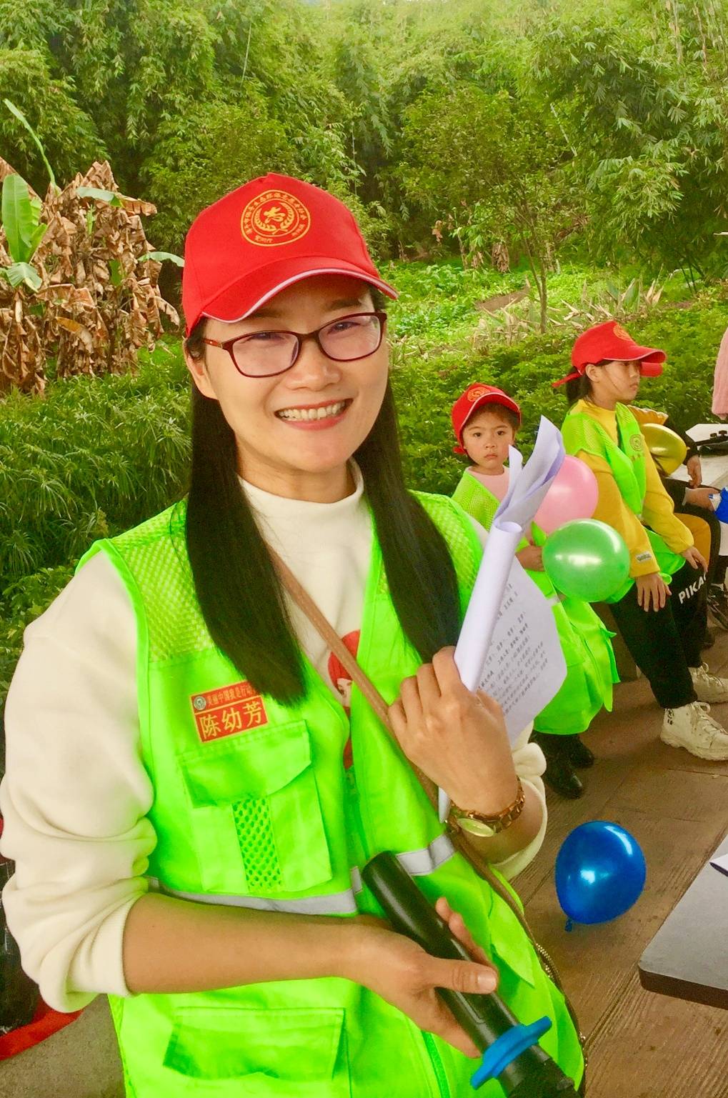 漳平:巾帼志愿者喜迎女神节