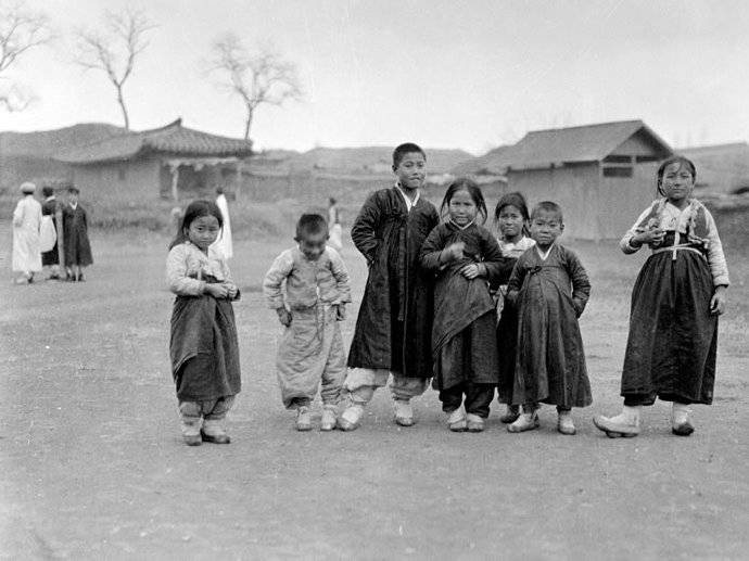 历史老照片1917年至1919年日据时代的朝鲜