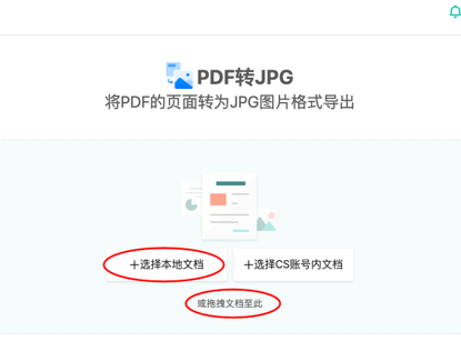 点击你要转换的格式,将你要转换的pdf,上传或者拖拽到框内点击转换