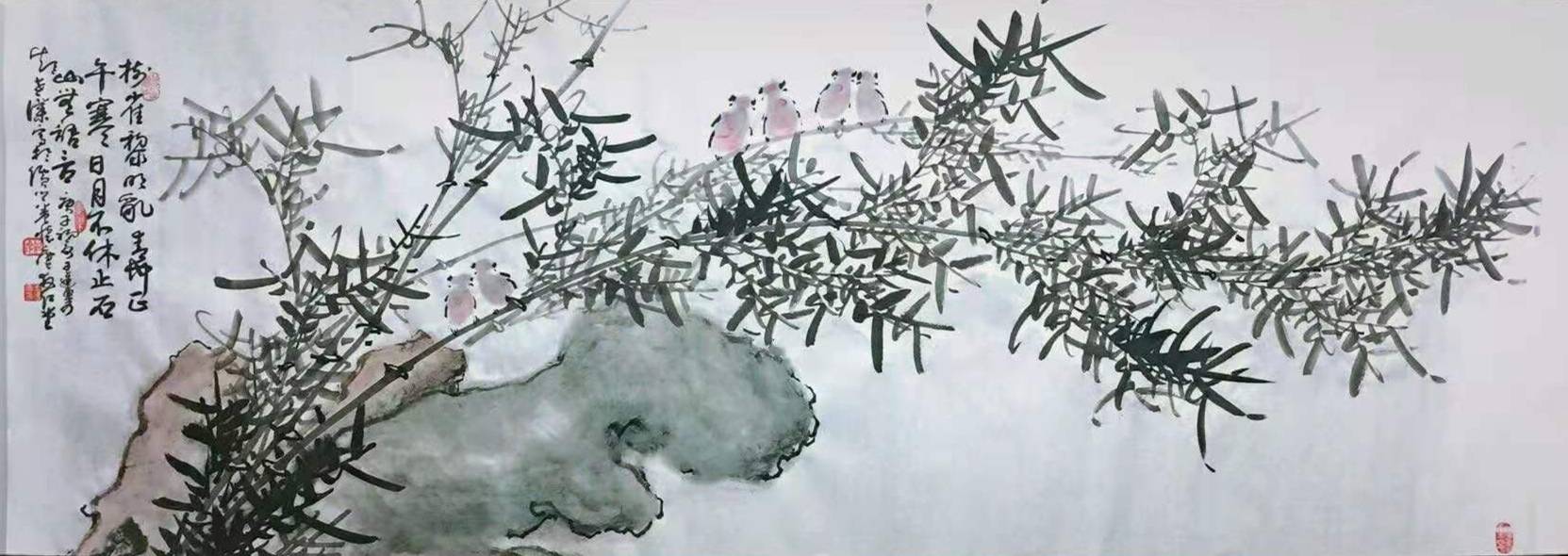 书画名家著名书画家王连廉秀作品赏析