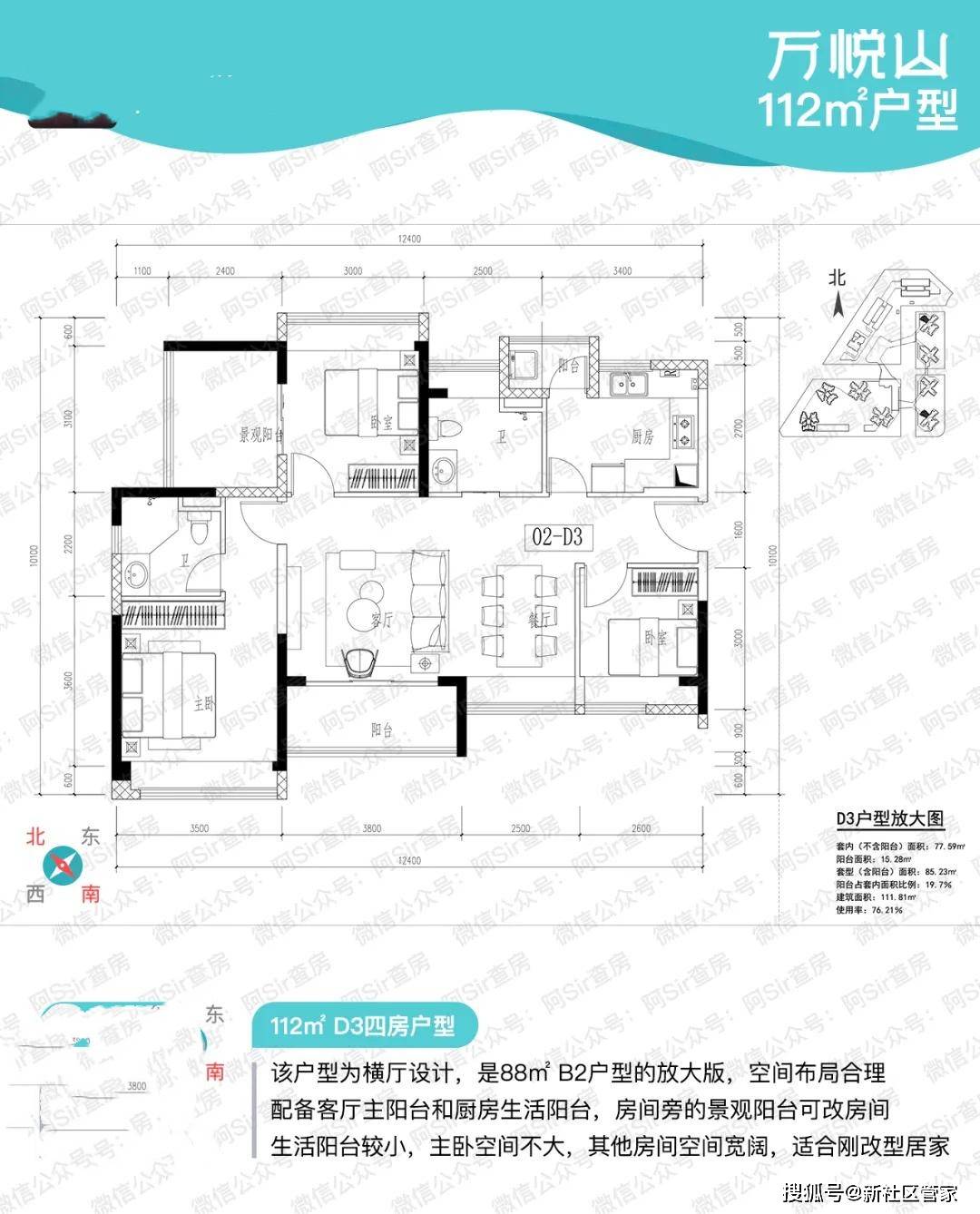 光明网红宏发万悦山详细简介 高清户型图