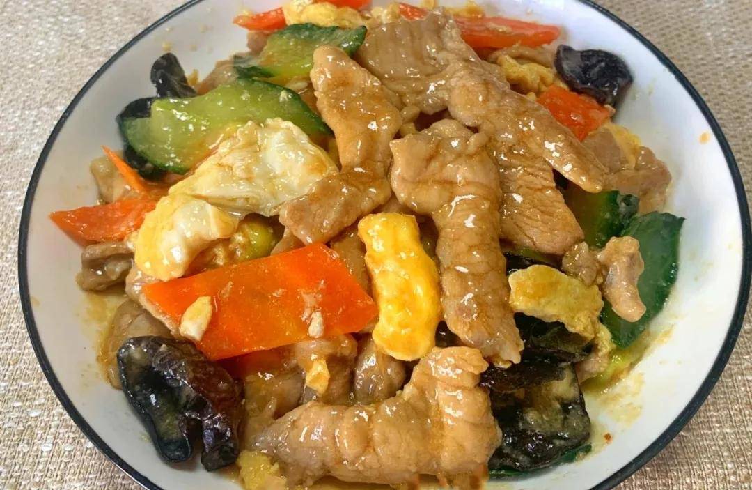 饭店大厨的木须肉做法教程太详细了新手看一遍就会