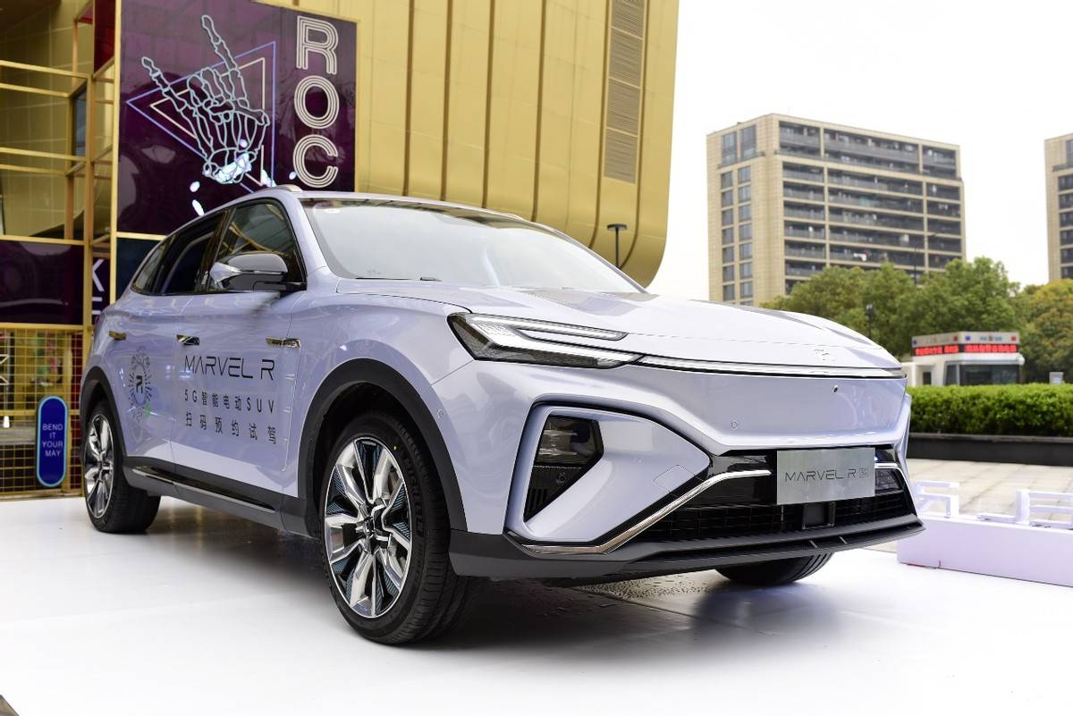 r汽车5g智能电动suv 2021和marvel r一起升g