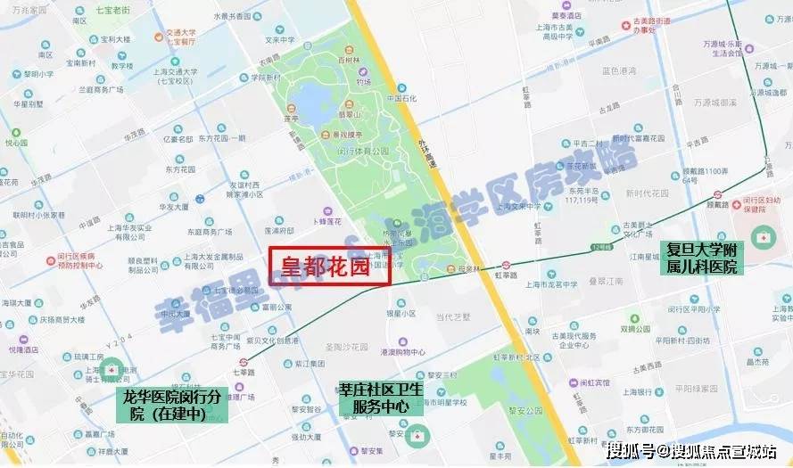 七宝板块是闵行区外环外的大型产住结合板块,各项配套都较为优秀