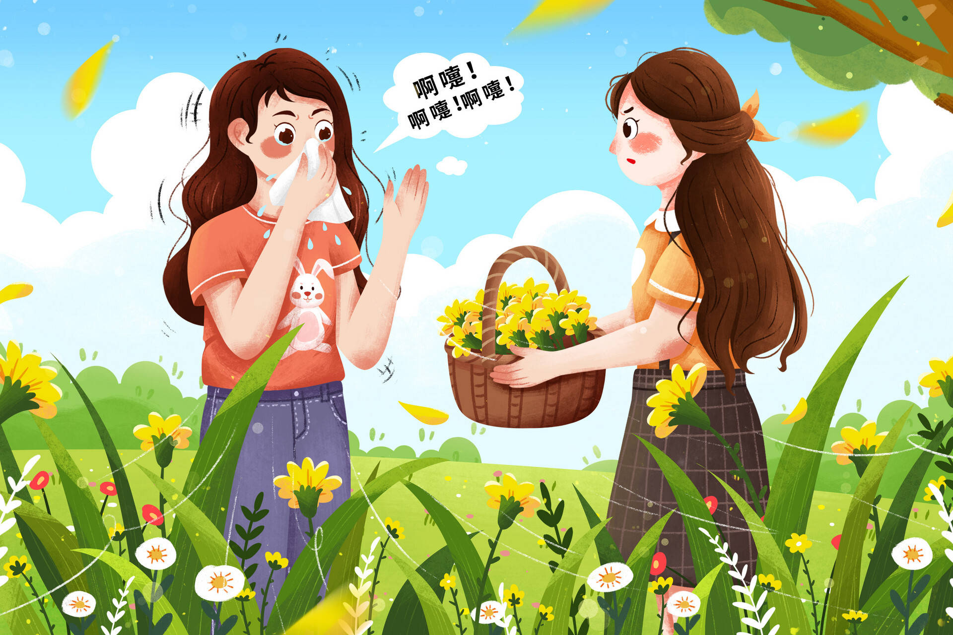 咳嗽气喘,心力衰竭……春日踏青提防花粉过敏!