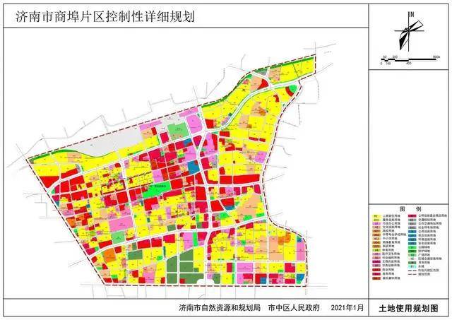 2021年济南片区,街区新规划,涉及古城,商埠,王舍人等多个热门片区