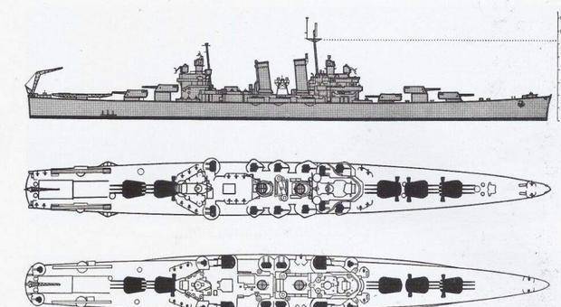 美国的万吨轻巡洋舰为抗衡日本巡洋舰而生的布鲁克林级轻巡洋舰