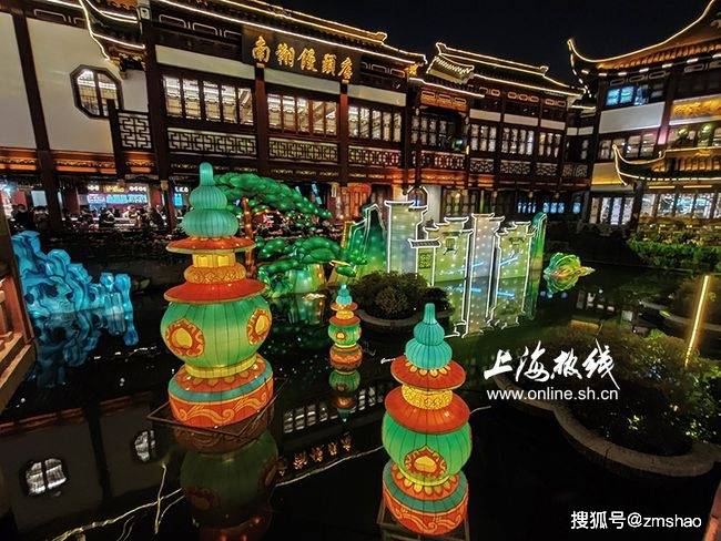 2021牛年上海城隍庙灯彩回顾