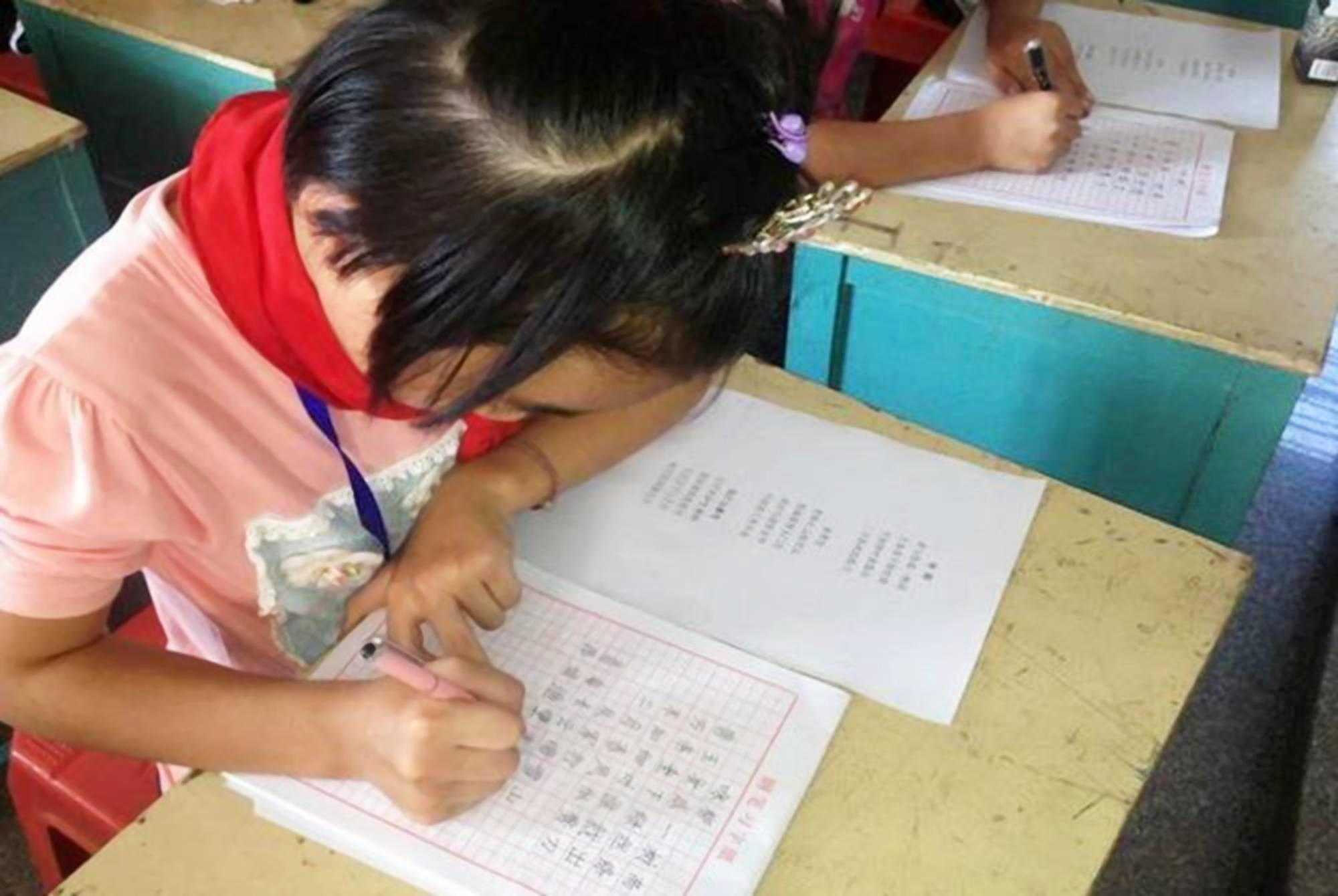 1)自我反馈差:小学生意识不到自己写得不好看,认为自己写的是对的.