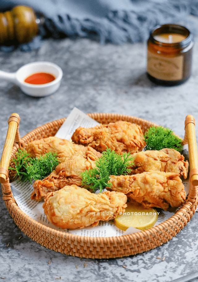 鸡翅根这么做鲜香入味好吃到吮指附送炸鸡粉配料