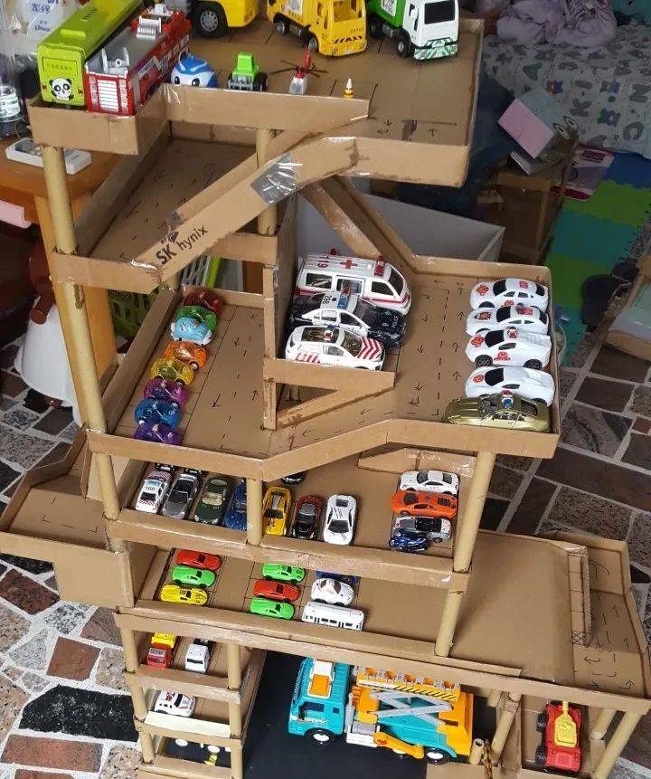 纸箱diy 