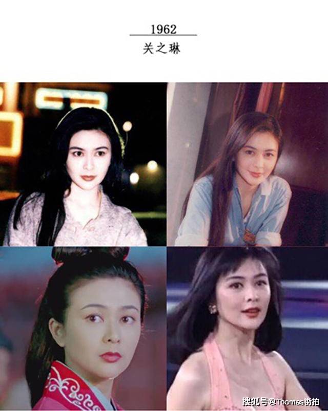 10位生于60年代的女星,无美颜和瘦脸滤镜的时光美人,带起港风妆