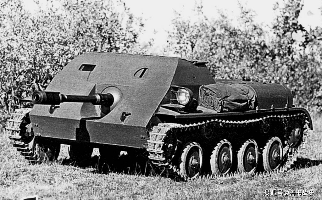 失落的空降战车,苏联okb-115自行火炮