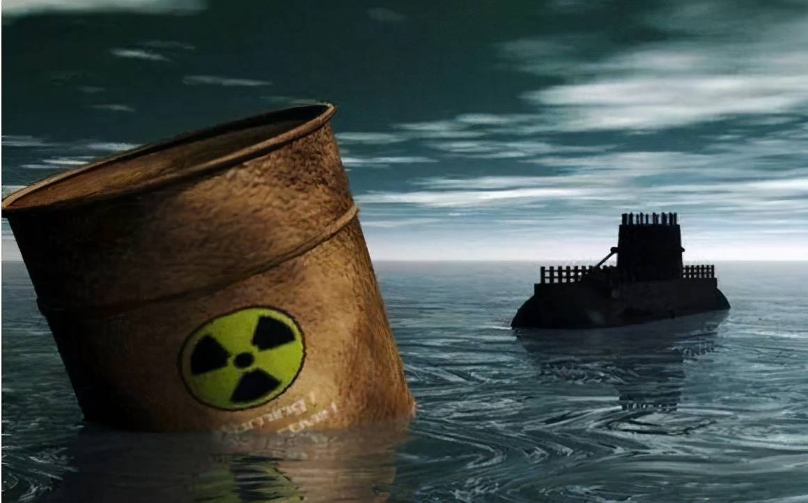 海洋几乎沦为核战争,核事故废弃物的"填埋场",潜在核污染源.