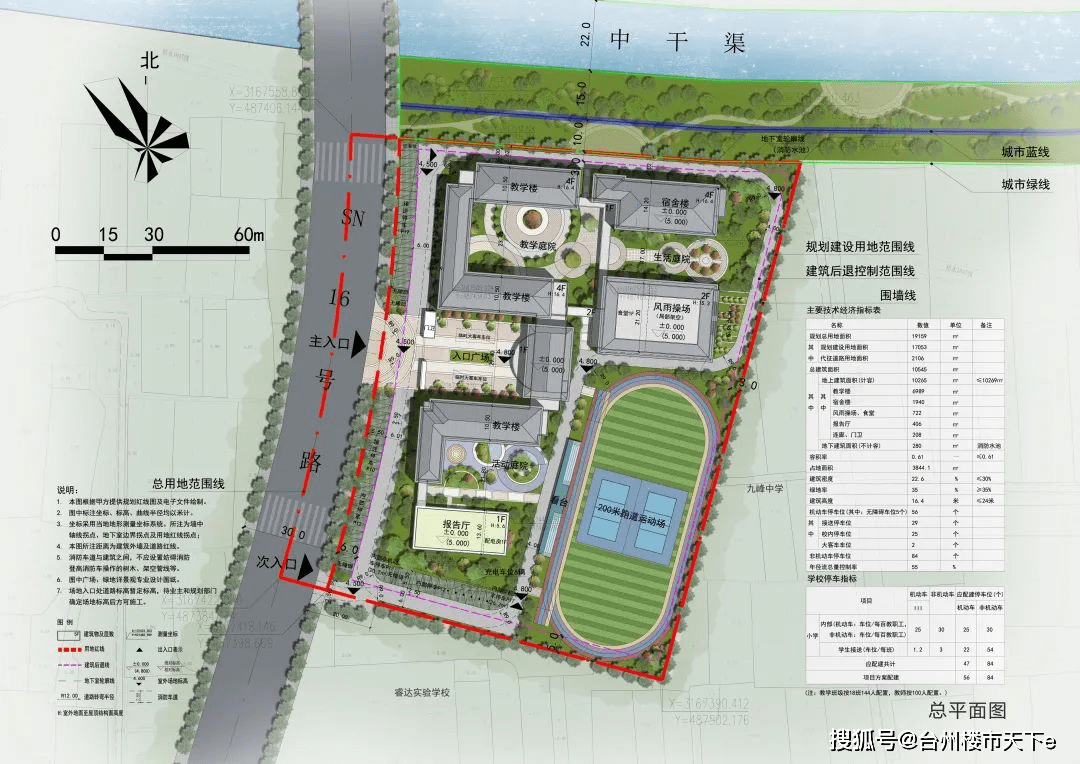 黄岩又一所学校要迁建,效果图来了