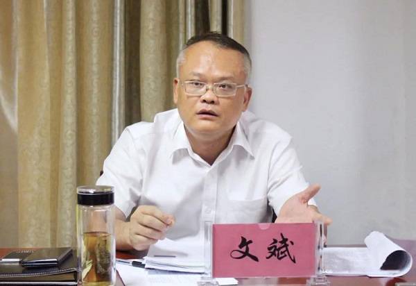 临高县委书记文斌参加接访活动
