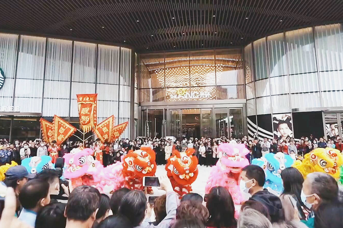 原创重庆光环购物公园开业即获一片好评这是在打来福士的脸