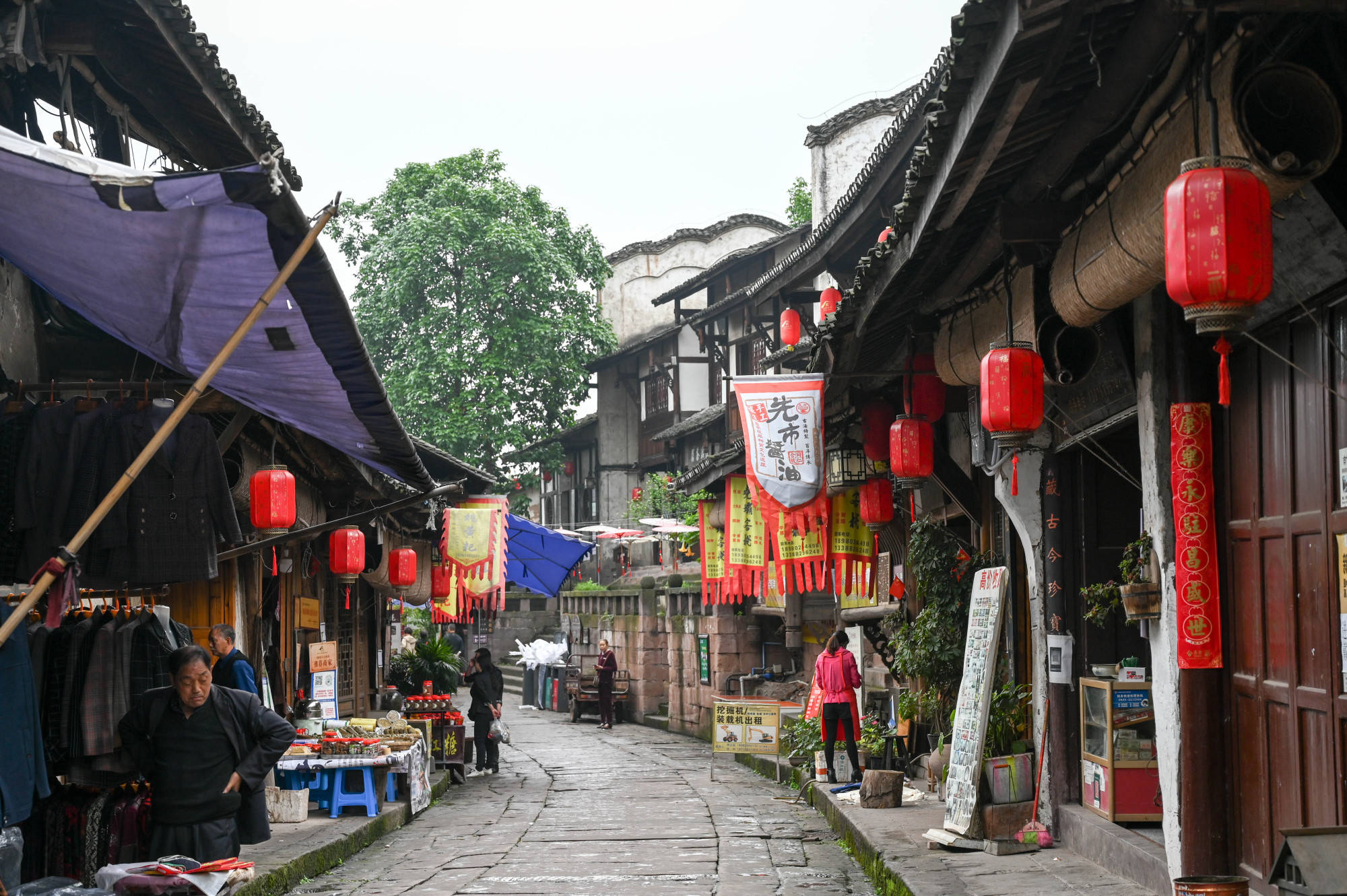 成都周边的"活"古镇,五一好去处,许晴也在这里拍过电影