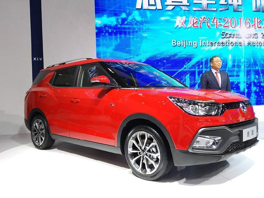 双龙汽车带来了全新途凌xlv-suv车型,新车定位城市级suv,将采用7座