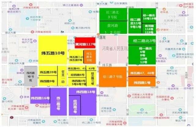 2021年郑州市金水区重点小学划片范围