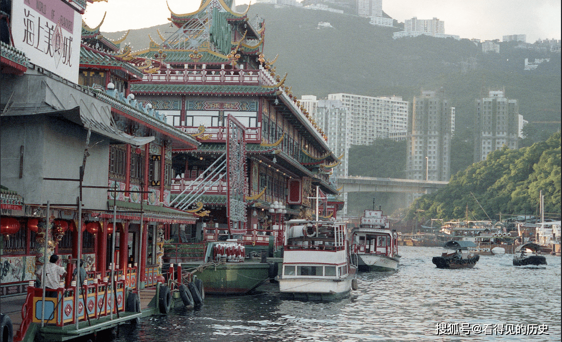 老照片1988年的香港正是香港的黄金时代