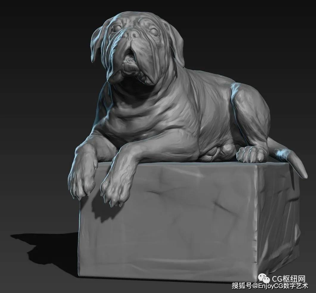 zbrush动物雕刻cg必备