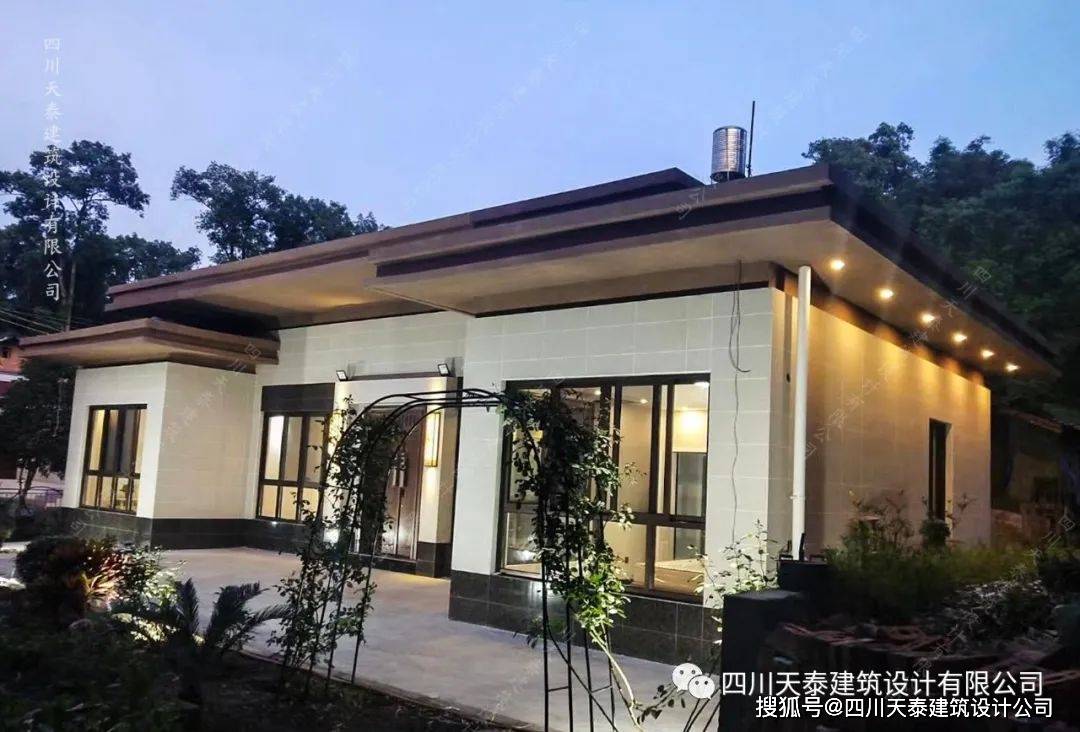 四川乐山乡村中式别墅落地实景 养老小院民宿 乐山施工队建房展