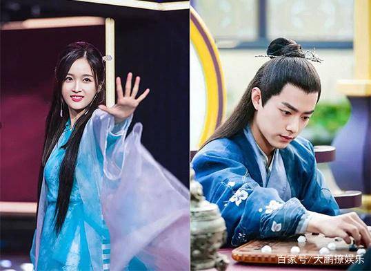 原创火箭少女吴宣仪电视剧斗罗大陆造型朴素与肖战十分般配