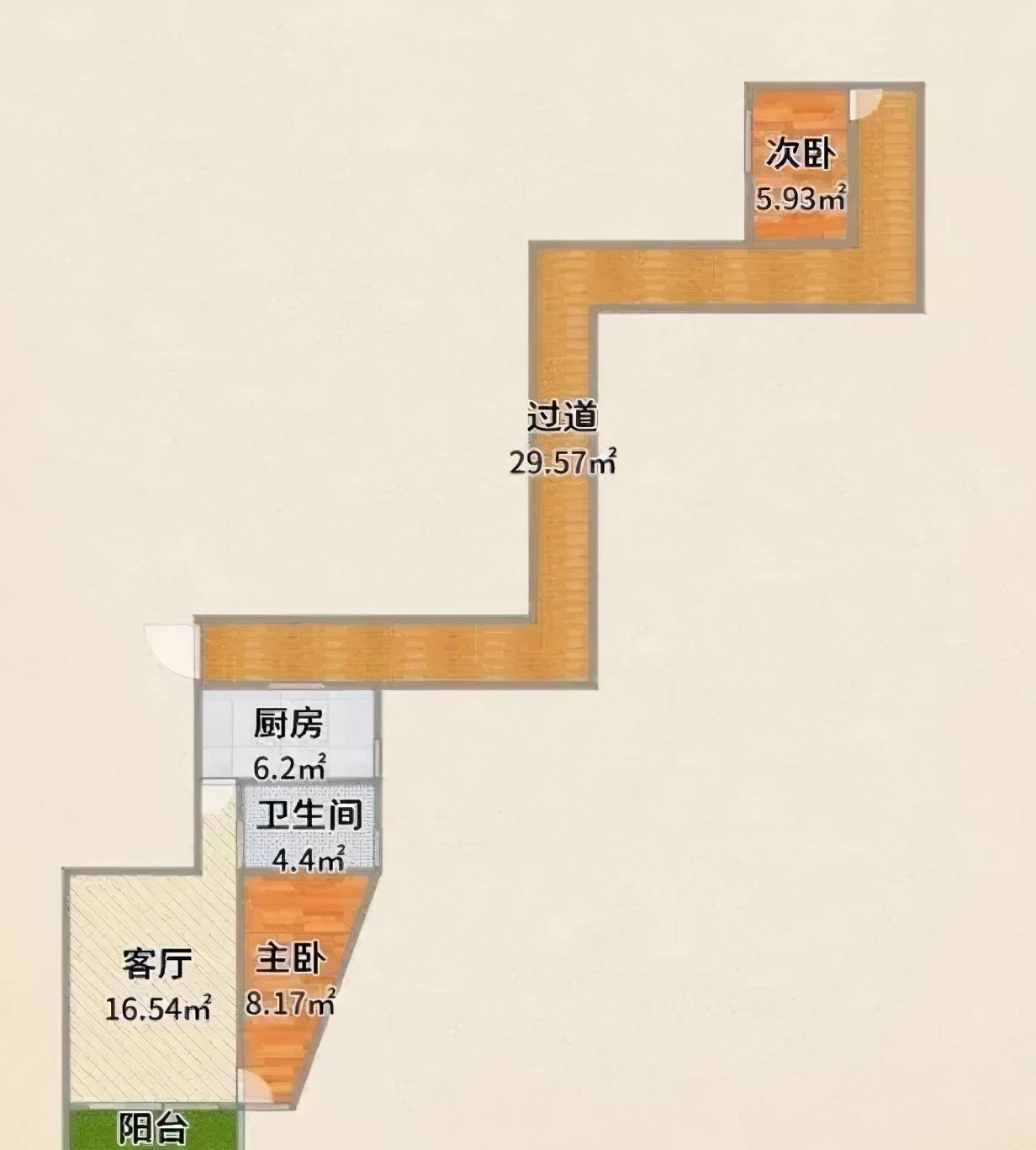 超长跑道房如此窘境,手握几十万首付的打工人,大户型买不起,委曲求全