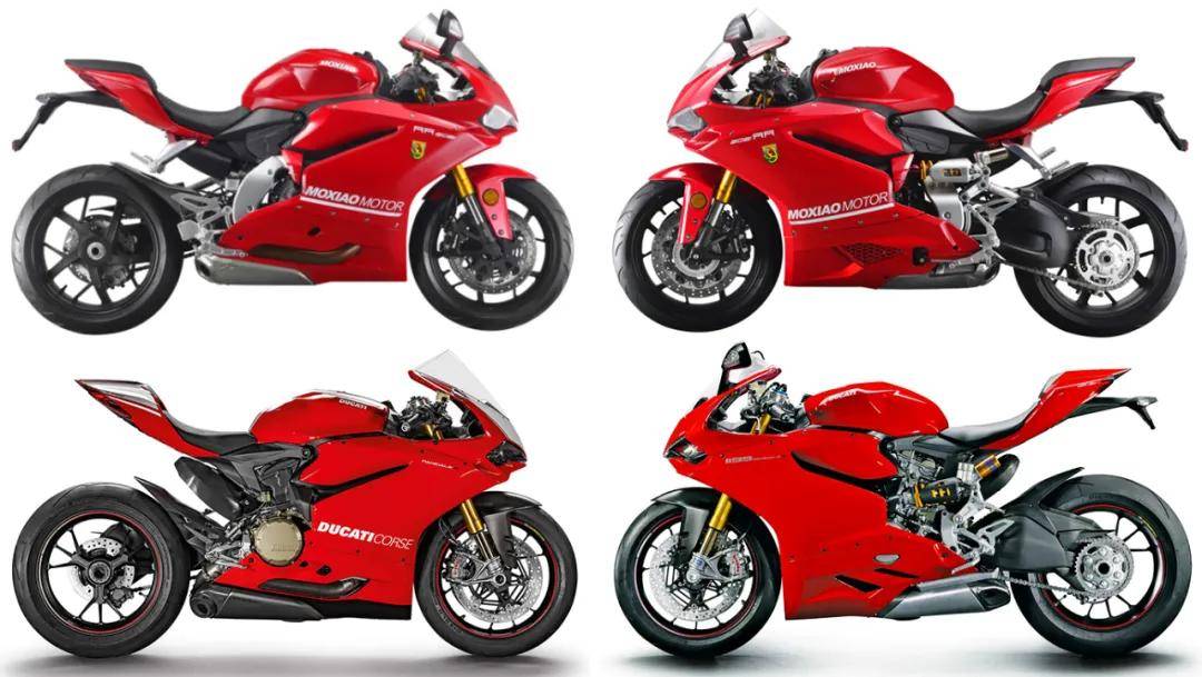 前有摩枭的500rr,100%复刻杜卡迪panigale v4.