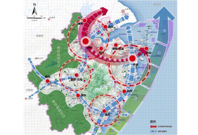 浙江国土空间2021-2035年规划发布了,未来杭州湾