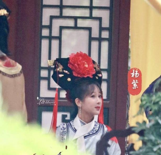 杨紫扮《还珠格格》紫薇造型曝光,俏皮又可爱,少女感十足