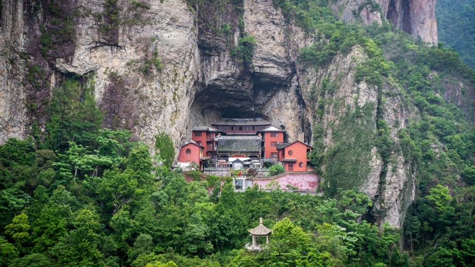 雁荡山的东大门内藏第一洞天央视拍摄其宣传片首选题材