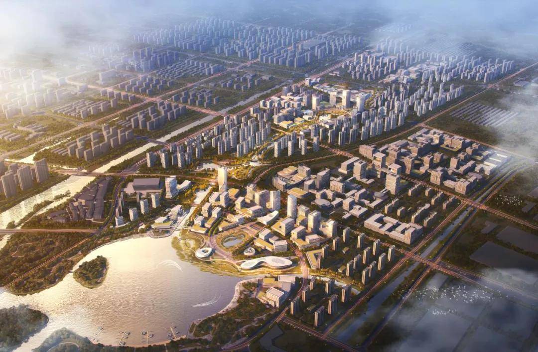 赣榆徐福片区城市设计效果图首发,一座现代化城市即将华丽呈现!