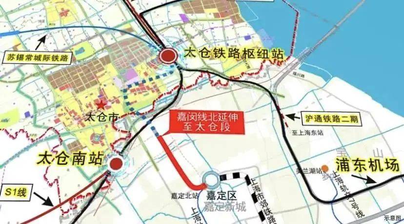 在双高铁以及嘉闵线,岳鹿公路的助推下,太仓必将打造成未来沪北交通
